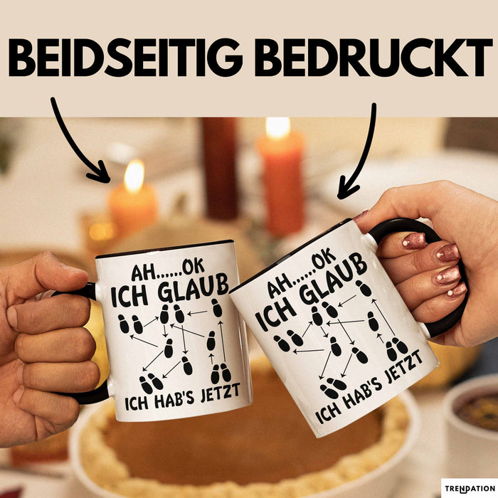 Tanzlehrer Tasse Geschenk Ah Ok Ich Glaub Ich Habs Jetzt Tanzen Tänzer Geschenkidee Trendation