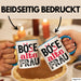 Böse Alte Frau Tasse Geschenk Lustiger Spruch Witzige Idee Blau Trendation