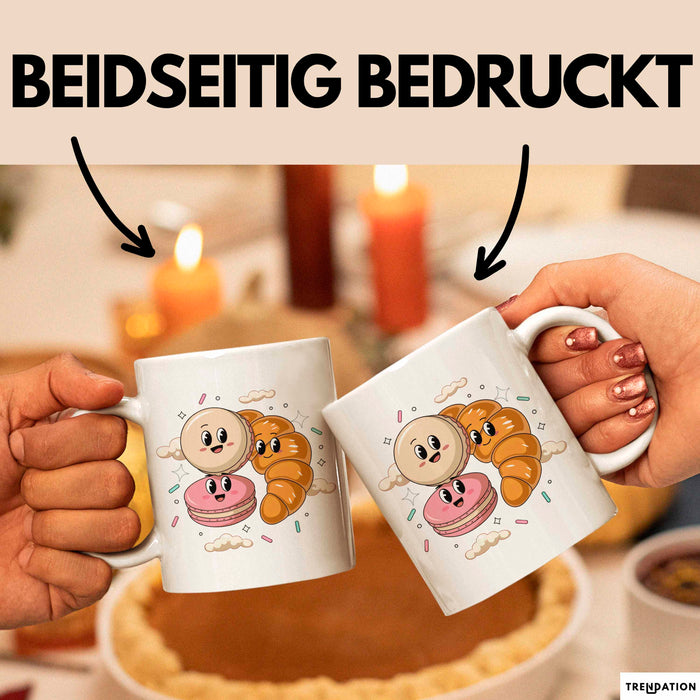 Bäcker Gebäck Tasse Geschenk Lustige Geschenkidee Spruch Für Gebäck Liebhaber Weiß Trendation