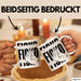 Italiener Geschenk Tasse Ficko Italienische Handbewegeung Kaffee-Becher Weiß Trendation