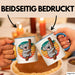 Retro Koala Tierliebhaber Tasse Geschenk Lustige Geschenkidee Spruch Blau Trendation
