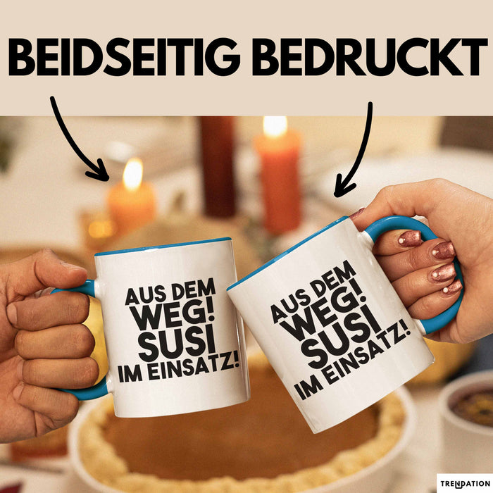 Susi Tasse Aus Dem Weg! Susi Im Einsatz! Geschenk