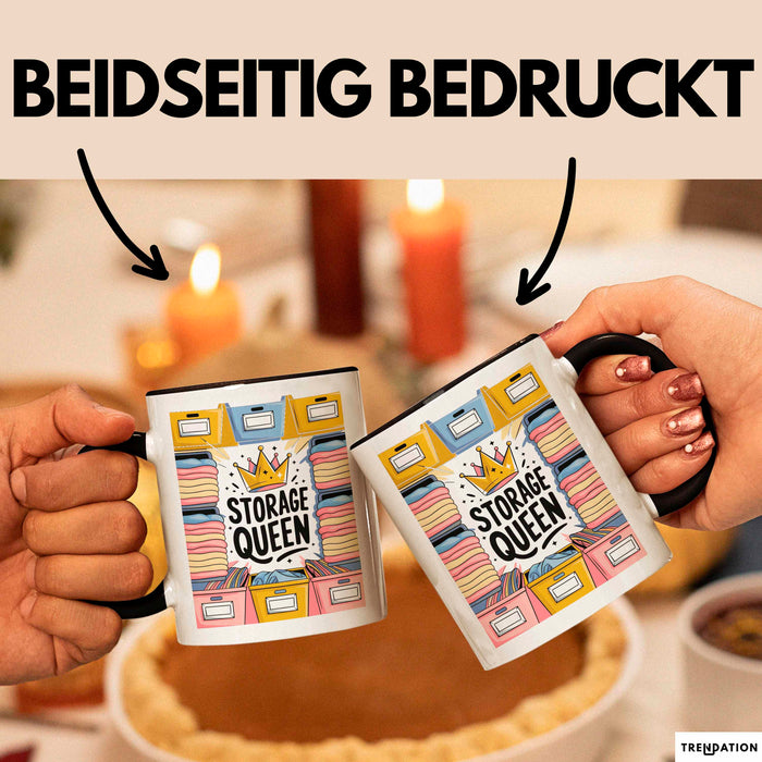 Haushalts Organisator Tasse Geschenk Lustige Geschenkidee Spruch Für Ordentliche Zuhause Liebhaber Trendation