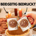 Waffel Liebhaber Tasse Geschenkidee für Sirup Fan Frühstück Rot Trendation