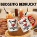 Rotwein-Trinker Tasse Geschenk Weindeer Weihnachten Geschenkidee Für Rot-Weintrinker Kaffee-Becher Rot Trendation