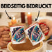 Weltall Katze Faultier Lama Regenbogen Tasse Geschenk Tier Rot Trendation