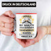 Trendation - Handwerker Tasse mit Spruch Geschenke für Handwerk Kaffeebecher KFZ Mechaniker Mechatroniker Rot Trendation