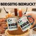Koch Ausbildung Tasse Geschenk Ich Bin Koch In Der Ausbildung Ich Darf Das Geschenkidee Spruch Blau Trendation