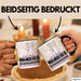 Wanderer Geschenk Tasse Ich Bin Wanderer Aber Sag Doch Einfach Superheld Lustige Geschenkdiee für Wanderer Kaffee-Becher Schwarz Trendation