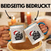 Waschbär Tasse Geschenk Dear Santa I Can Explain Geschenkidee Weihnachten Xmas Becher Blau Trendation