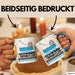 Schwimmsportler Geschenk Tasse Ich Bin Schwimmsportler Aber Sag Doch Einfach Superheld Lustige Geschenkdiee für Schwimmsportler Kaffee-Becher Blau Trendation