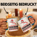 Feuerwehrmann Geschenk Tasse Ich Bin Feuerwehrmann Aber Sag Doch Einfach Superheld Lustige Geschenkdiee für Feuerwehrmann Kaffee-Becher Blau Trendation