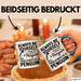 Pinguin Tier Tasse Geschenk Lustige Geschenkidee Spruch Sei Immer Ein Pinguin Blau Trendation