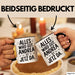 Andrea Tasse Geschenk Alles Ist Gut Andrea Ist Jetz Da Geschenkidee Becher mit Name Schwarz Trendation