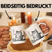 Sarkastische Rauchende Katze Sarkasmus Tasse Geschenk Lustige Geschenkidee Spruch Weiß Trendation