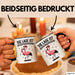 Flamingo Trinkend Tasse Geschenk Lustige Geschenkidee Spruch Die Lage Ist Besäufniserregend Schwarz Trendation