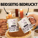 Geschenk für Breakdancerin Tasse Lustige Geschenkidee Geburtstag Ich Bin Breakdancerin Ich Darf Das Weiß Trendation