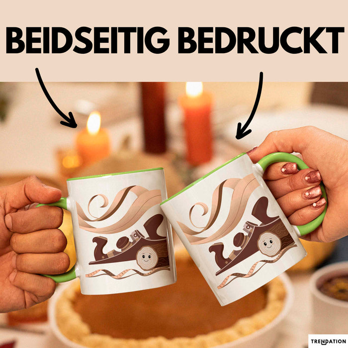 Holzarbeiter Tasse Geschenk Lustige Geschenkidee Spruch Für Holzhandwerk Fans Grün Trendation