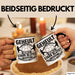 Handball Geschenk Tasse Geschenkidee Handball-Spieler Handballspielerin Mädchen Jungs Kaffee-Becher Geheult Wird Erst Wenn Es Stark Schwarz Trendation