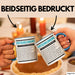 Entschuldigung Geschenk Tasse Es Tut Mir Leid Geburtstag Vergessen Nachträgliches Geschenk Becher Blau Trendation