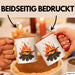Camping Koch Tasse Geschenkidee für Outdoor Koch Liebhaber Rot Trendation