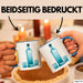 Wodka Trinker Tasse Geschenkidee für Spirituosen Liebhaber Blau Trendation