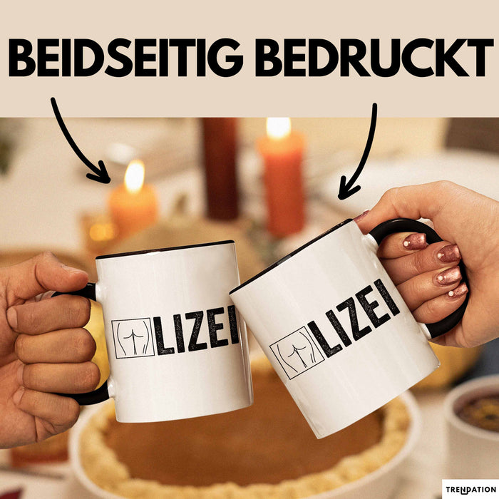 Polizei Polizist Tasse Geschenk Lustige Geschenkidee Spruch Polize Trendation