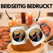 Ziegenbauer Ziegen Tier Retro Tasse Geschenk Lustige Geschenkidee Spruch Blau Trendation