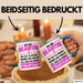 Beamter Öffentlicher Dienst Tasse Geschenk Lustige Geschenkidee Spruch Ich Bin Beamtin Blau Trendation