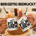 Film-Crew Tasse Geschenk Fime-Macher Geschenkidee Becher Rosa Trendation
