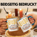 Nudel-Liebhaber Tasse Geschenk Ich Kann Pasta Verschwinden Lassen Was Ist Deine Superkraft Becher Geschenkidee Nudel Kaffee-Becher Blau Trendation