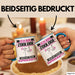 Zoologe Tasse Geschenk für Zoologe Geburtstag Lustiger Spruch Kaffee-Becher Was Ist Deine Superkraft Blau Trendation