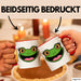 Frosch Tier Tasse Geschenk Lustige Geschenkidee Spruch Rot Trendation