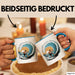 Surfer Tasse Geschenkidee für Wellenreiter Lustiger Spruch Blau Trendation
