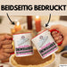 Snowboarder Geschenk Tasse Ich Bin Snowboarder Aber Sag Doch Einfach Superheld Lustige Geschenkdiee für Snowboarder Kaffee-Becher Rot Trendation