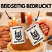 Glatzköpfige Männer Tasse Geschenk Lustige Geschenkidee Geiler Typ Mit Bart Und Glatze Rot Trendation