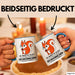 Eichhörnchen Tierliebhaber Tasse Geschenk Lustige Geschenkidee Spruch Dann Sei Ein Eichhörnchen Blau Trendation