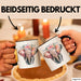 Elefant Tier Blumen Tasse Geschenk Lustige Geschenkidee Spruch Schwarz Trendation
