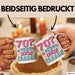 70er Geburtstag Geschenk Männer Frauen 70 Nein Doch Ohhhh Lustiger Spruch Geschenkidee Kaffee-Becher Rosa Trendation
