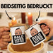 Glatze Tasse Geschenk Bald Lives Matter Geschenkidee Lustig Maenner Schwarz Trendation