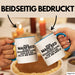 Manfred Tasse Wenn Manfred Nicht Repariert, Sind Wir Am Arsch Geschenk Blau Trendation