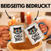 Waschbär Tierliebhaber Tasse Geschenk Lustige Geschenkidee Spruch Entspann Dich Bruder Blau Trendation