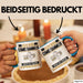 Comic-Sammler Tasse Geschenk für Comic-Sammler Geburtstag Lustiger Spruch Kaffee-Becher Was Ist Deine Superkraft Blau Trendation