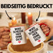 Büroarbeit Kollege Tasse Geschenk Lustige Geschenkidee Spruch Wird Scheisse Hier Ohne Dich Rot Trendation