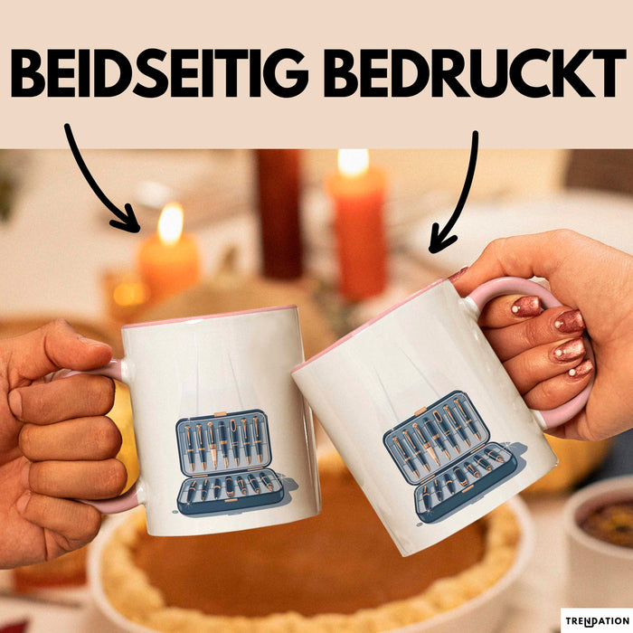 Stift Sammler Tasse Geschenk Lustige Geschenkidee Spruch Für Schreibwerkzeug Fans Rosa Trendation