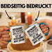 Elke Tasse Geschenk Niemand Ist Perfekt Elke Verdammt Nah Dran Geschenkidee Blau Trendation