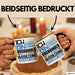 Buchbinder Ausbildung Tasse Geschenk Ich Bin Buchbinder In Der Ausbildung Ich Darf Das Geschenkidee Spruch Schwarz Trendation