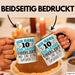 Rosenhochzeit Tasse Geschenk 10 Jahre Verheirtatet Geschenkidee Ehemann Ehefrau Becher Schwarz Trendation