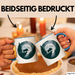 Schweinezüchter Schweine Tier Tasse Becher Geschenk Lustige Geschenkidee Spruch Blau Trendation