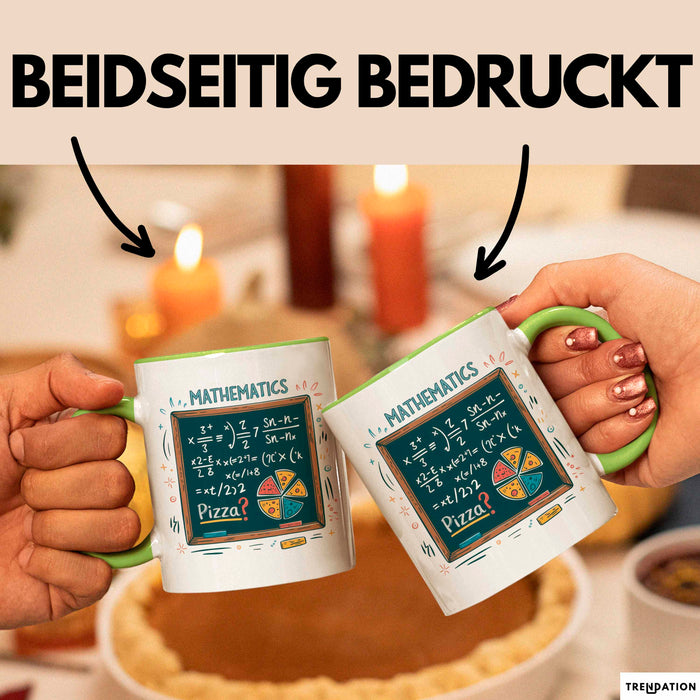 Mathematiker Tasse Geschenk Lustige Geschenkidee Spruch Für Zahlen Liebhaber Grün Trendation